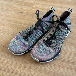 Nike Train Ultrafast Flyknit Volt Athletic Running Shoes Multi Men’s Size 8.5